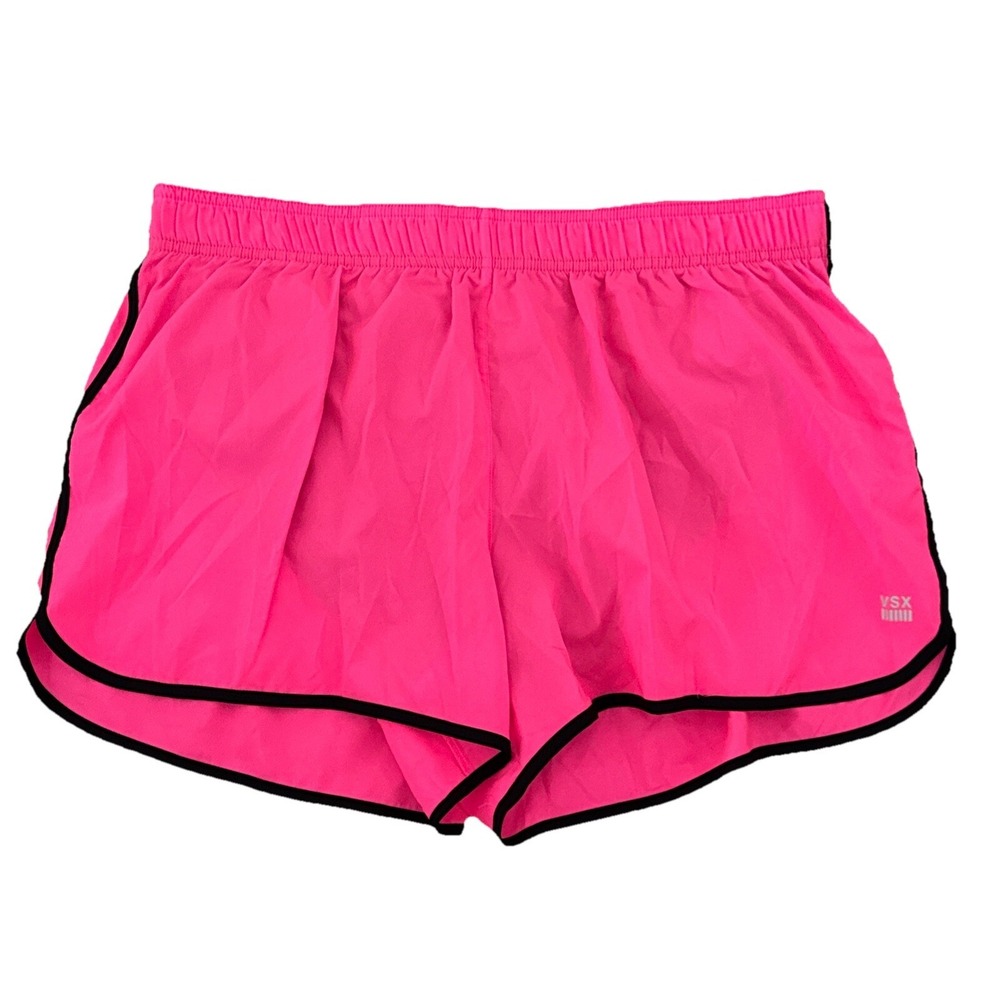 VSX The Player Victoria Secret Sport Run Shorts Hot Pink Large New